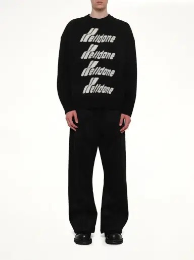 We11Done Logo Pile Knit Sweater | Thumbnail 7