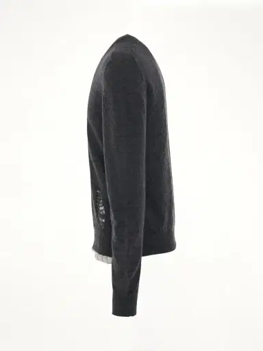 Maison Margiela Distressed Wool Jumper | Thumbnail 2 Maison Margiela Distressed Wool Jumper | Thumbnail 2