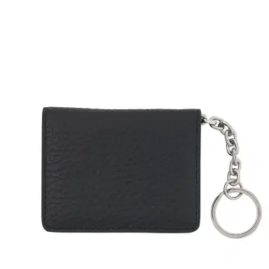 Maison Margiela Four Stitch Logo Card Holder With Keyring | Thumbnail 1 Maison Margiela Four Stitch Logo Card Holder With Keyring | Thumbnail 1