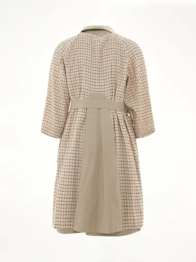 Maison Margiela Double Breasted Trench Coat in Sand Beige | Thumbnail 6 Maison Margiela Double Breasted Trench Coat in Sand Beige | Thumbnail 6