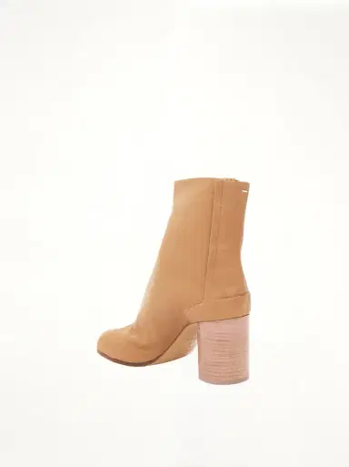 Maison Margiela Tabi Ankle Boots 8cm Heel in Nude Beige | Thumbnail 4 Maison Margiela Tabi Ankle Boots 8cm Heel in Nude Beige | Thumbnail 4