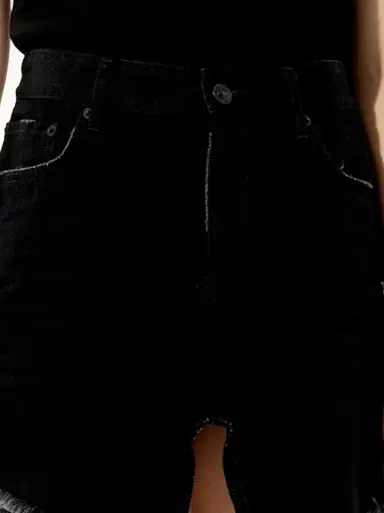 Balenciaga Mini Denim Skirt in | Thumbnail 3 Balenciaga Mini Denim Skirt in | Thumbnail 3