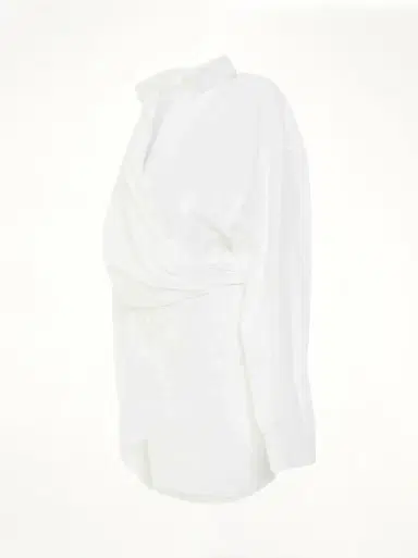 Balenciaga Poplin Wrap Dress | Thumbnail 3 Balenciaga Poplin Wrap Dress | Thumbnail 3