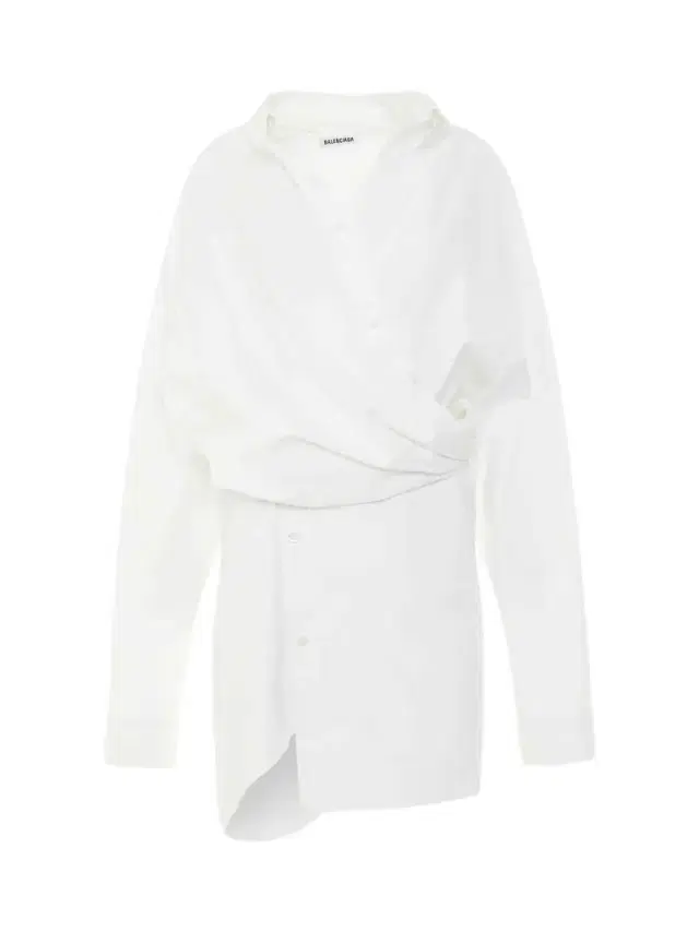 Poplin Wrap Dress