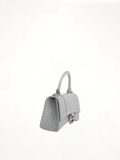 Balenciaga Hourglass XS Croco Embossed Bag | Thumbnail 2