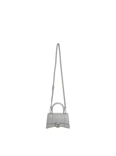 Balenciaga Hourglass XS Croco Embossed Bag | Thumbnail 1