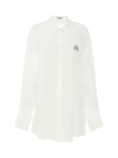 Balenciaga Light Silk Crepe Fluid Blouse | Thumbnail 1 Balenciaga Light Silk Crepe Fluid Blouse | Thumbnail 1