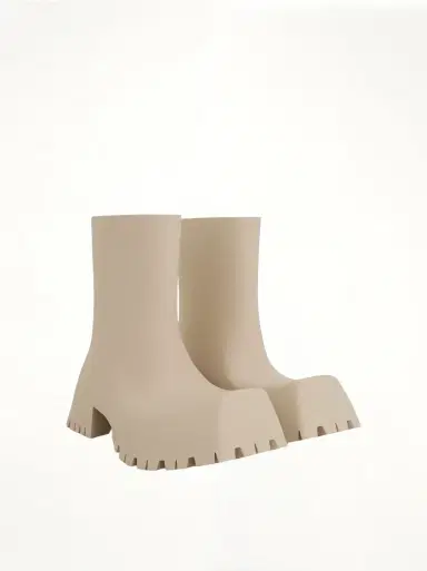 Balenciaga Trooper Rubber Low Boot | Thumbnail 3 Balenciaga Trooper Rubber Low Boot | Thumbnail 3