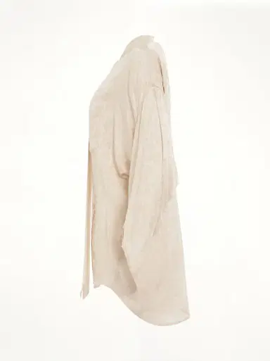 Balenciaga Twisted Swing Blouse in Dusty Ivory White | Thumbnail 2 Balenciaga Twisted Swing Blouse in Dusty Ivory White | Thumbnail 2