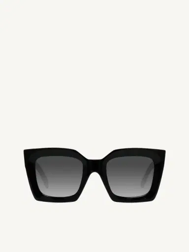 Celine Cl40130i Square Sunglasses With Smoke Polarised Lens | Thumbnail 2