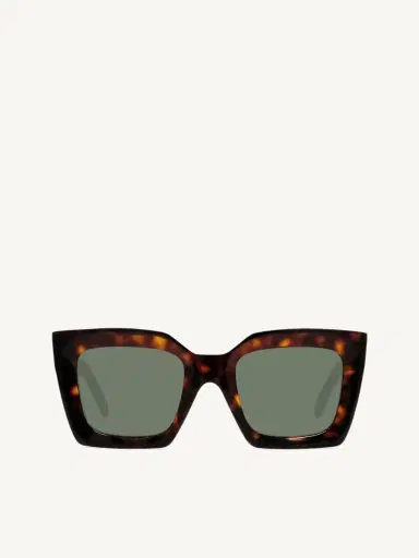 Celine Cl40130i Square Sunglasses With Green Lens | Thumbnail 2