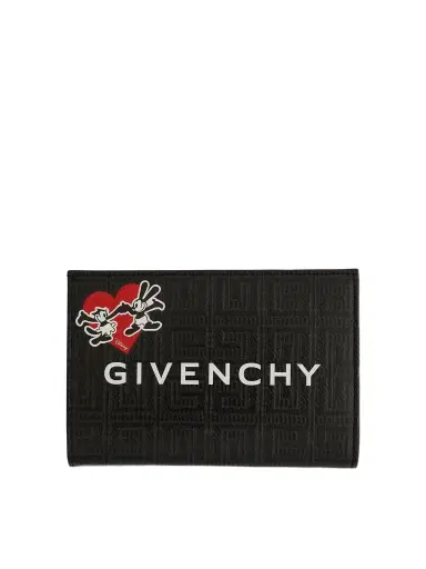Givenchy Disney Ortensia & Oswald G Cut Bifold Wallet | Thumbnail 1 Givenchy Disney Ortensia & Oswald G Cut Bifold Wallet | Thumbnail 1