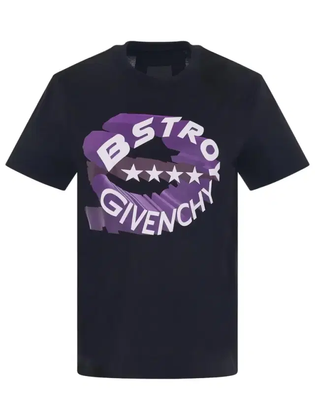 Givenchy Bstroy Circle Logo Slim Fit T-shirt