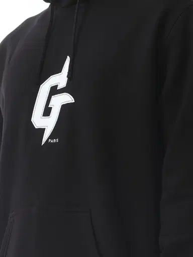 Givenchy Embroidered Eiffel Tower Motif Slim Fit Hoodie | Thumbnail 2 Givenchy Embroidered Eiffel Tower Motif Slim Fit Hoodie | Thumbnail 2