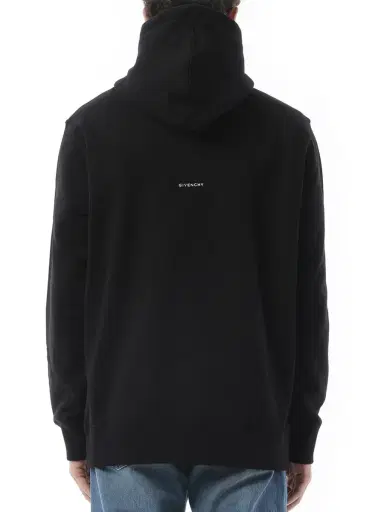 Givenchy Embroidered Eiffel Tower Motif Slim Fit Hoodie | Thumbnail 6 Givenchy Embroidered Eiffel Tower Motif Slim Fit Hoodie | Thumbnail 6