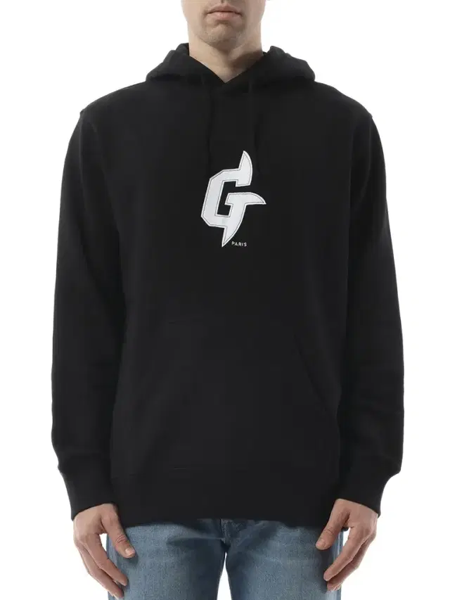 Givenchy Embroidered Eiffel Tower Motif Slim Fit Hoodie