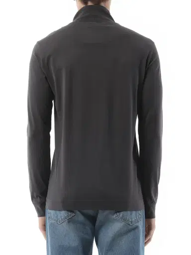 Givenchy Faded Logo Dyed Long Sleeve T-shirt in Black/grey Black | Thumbnail 6