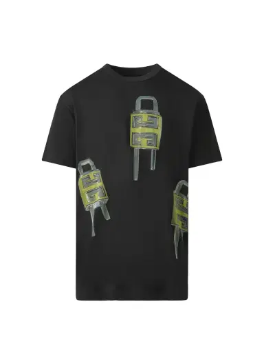 Givenchy U-lock Print T-shirt | Thumbnail 3