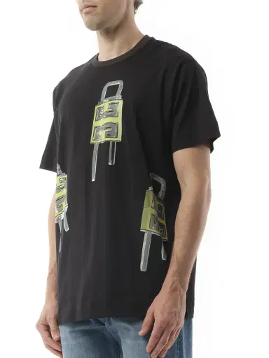 Givenchy U-lock Print T-shirt | Thumbnail 5