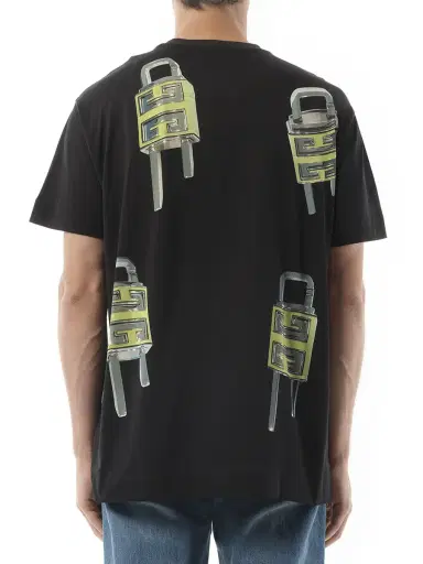 Givenchy U-lock Print T-shirt | Thumbnail 6