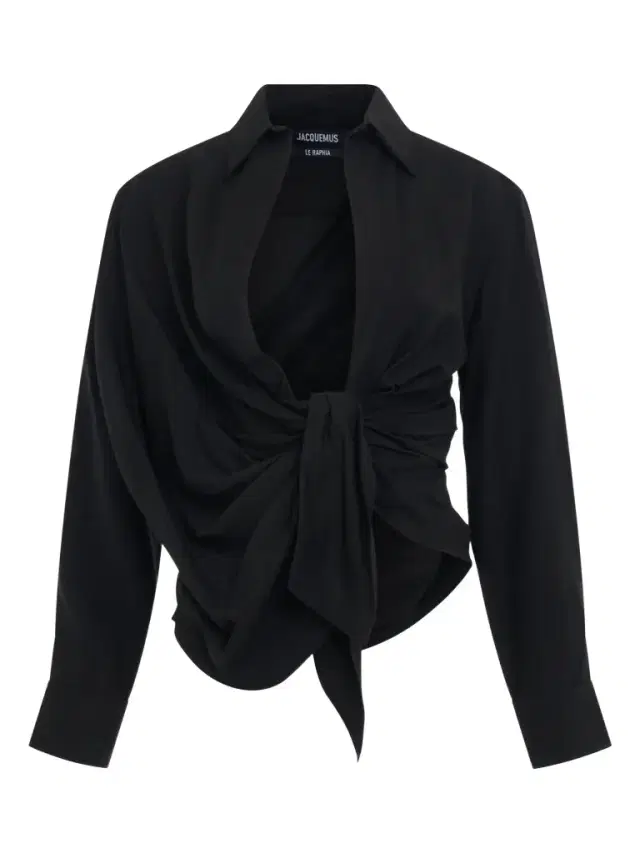 Jacquemus Bahia Tied Sash Shirt