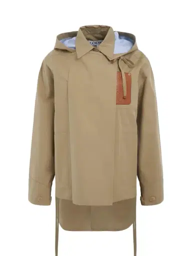 Loewe Military Hooded Parka in Sweet Caramel Beige | Thumbnail 1 Loewe Military Hooded Parka in Sweet Caramel Beige | Thumbnail 1