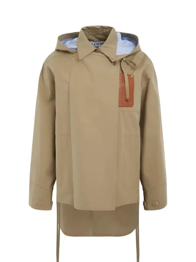 Loewe Military Hooded Parka in Sweet Caramel Beige