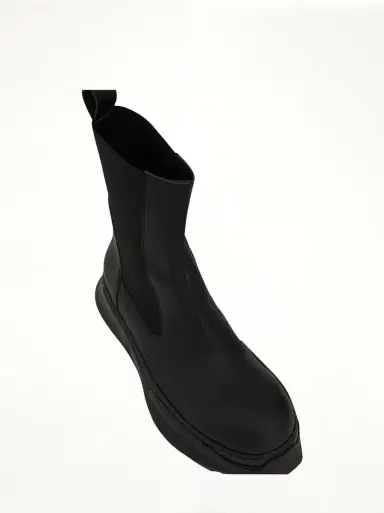 RICK OWENS DRKSHDW Drkshdw Woven Beatle Abstract Boots | Thumbnail 4