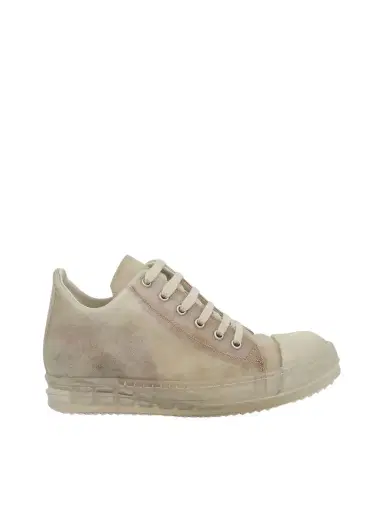 Rick Owens Low Leather Sneakers | Thumbnail 1 Rick Owens Low Leather Sneakers | Thumbnail 1