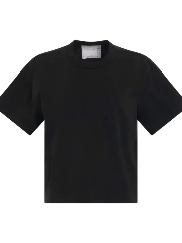Sacai S Cotton Jersey T-shirt With Pocket
