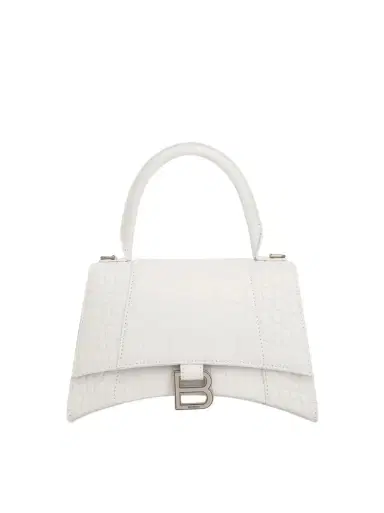 Balenciaga Hourglass Small Croco Embossed Bag | Thumbnail 1 Balenciaga Hourglass Small Croco Embossed Bag | Thumbnail 1