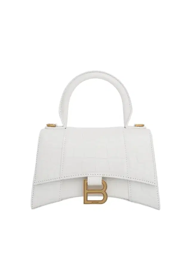 Balenciaga Hourglass XS Croco Embossed Bag