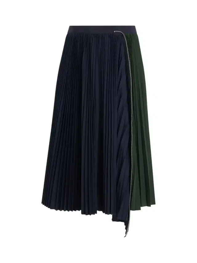 Cotton Zipper Skirt