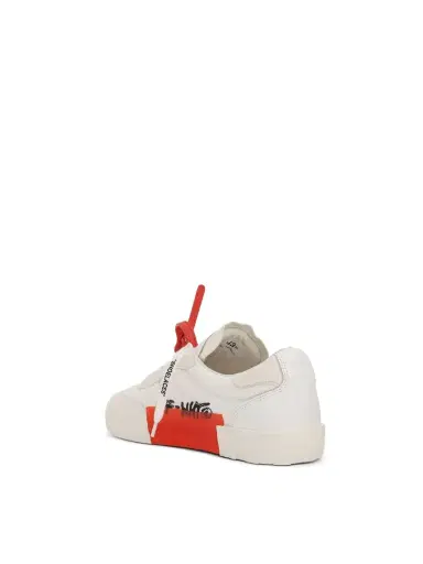 Off-White Floating Arrow Low Vulcanised Leather Sneaker | Thumbnail 2 Off-White Floating Arrow Low Vulcanised Leather Sneaker | Thumbnail 2