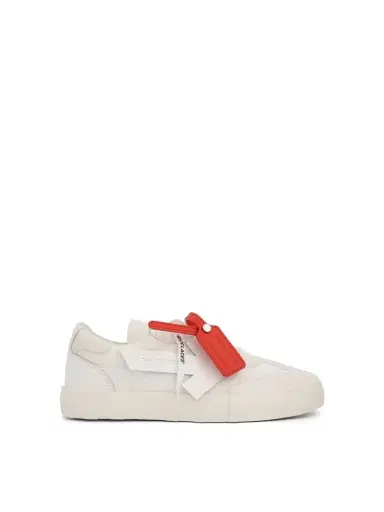 Off-White Floating Arrow Low Vulcanised Leather Sneaker | Thumbnail 1 Off-White Floating Arrow Low Vulcanised Leather Sneaker | Thumbnail 1