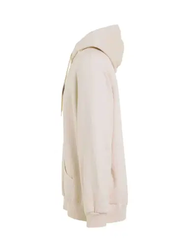 DOUBLET Rust Embroidery Hoodie in Ivory White | Thumbnail 2