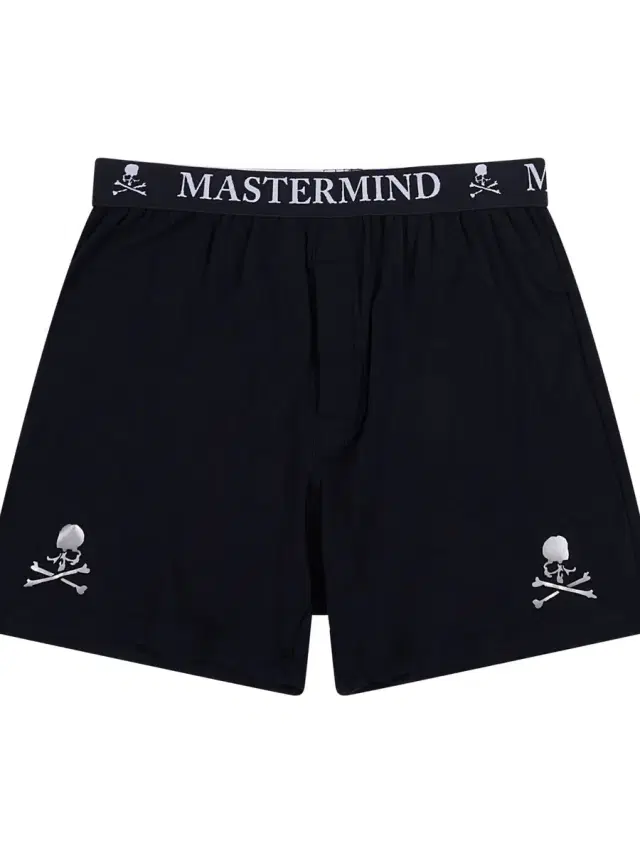 MASTERMIND Logo And Skull Trunk Shorts Set