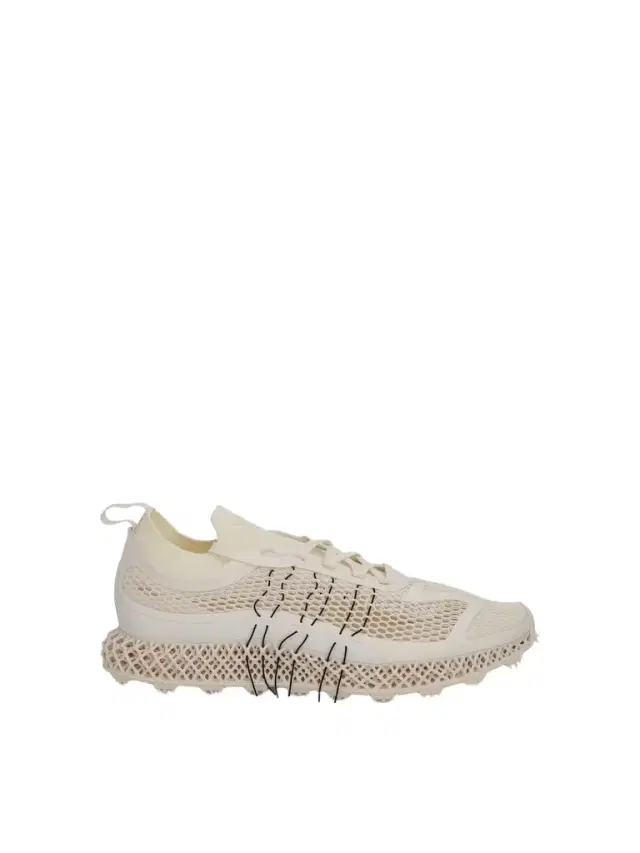 Y-3 Runner 4D Halo Sneakers in Off White/black White