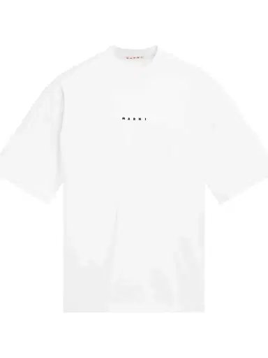 Marni Classic Logo Crewneck T-shirt | Thumbnail 1 Marni Classic Logo Crewneck T-shirt | Thumbnail 1