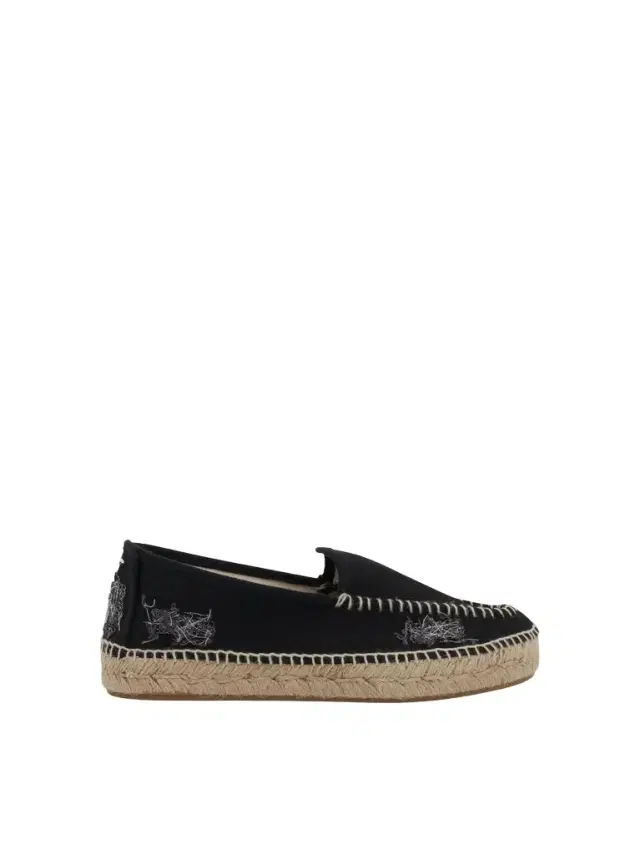 Maison Margiela Embroidered Espadrilles