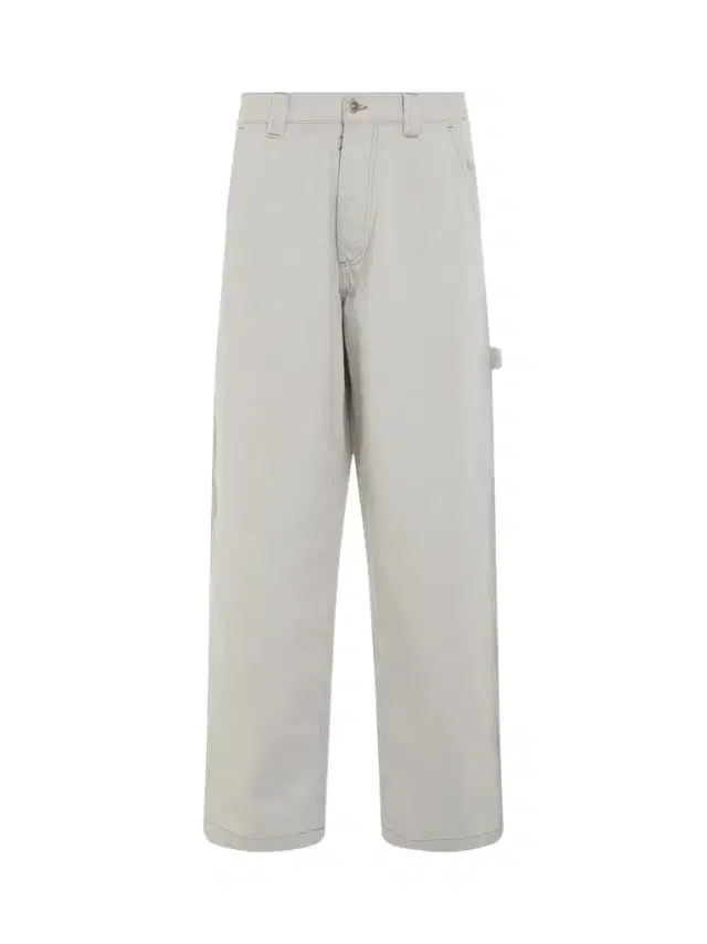 Maison Margiela Chalk Selvedge Utility Jeans in Ice Blue