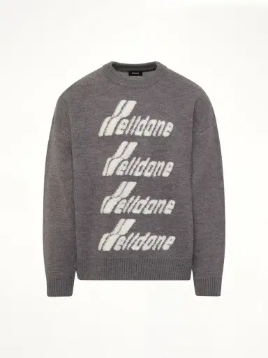 We11Done Logo Pile Knit Sweater | Thumbnail 3