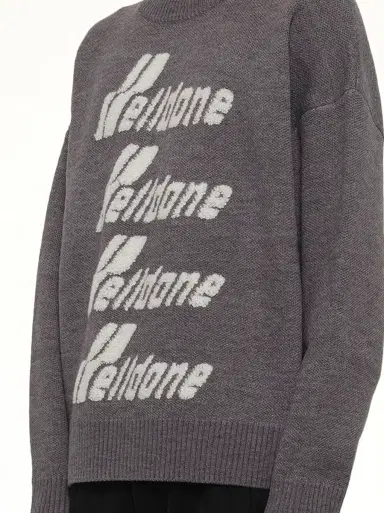 We11Done Logo Pile Knit Sweater | Thumbnail 6