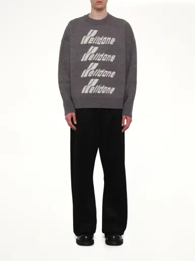 We11Done Logo Pile Knit Sweater | Thumbnail 7