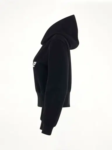 We11Done Lettering Symbol Crop Hoodie | Thumbnail 2