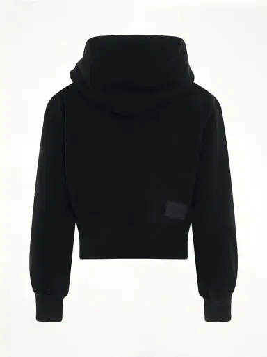 We11Done Lettering Symbol Crop Hoodie | Thumbnail 4