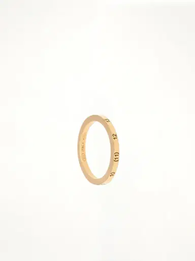 Maison Margiela Numerical 2mm Ring | Thumbnail 2 Maison Margiela Numerical 2mm Ring | Thumbnail 2