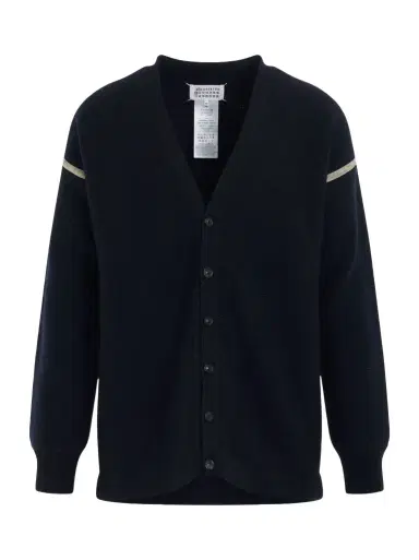 Maison Margiela Elbow Patch Cardigan | Thumbnail 1
