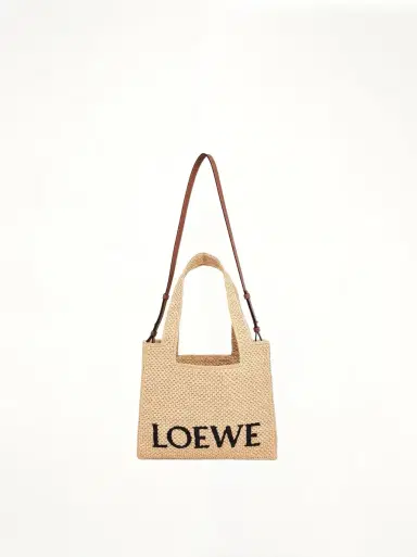 Loewe Medium Logo Font Tote Bag | Thumbnail 6 Loewe Medium Logo Font Tote Bag | Thumbnail 6