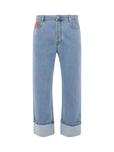 Loewe Fisherman Turn Up Jeans | Thumbnail 1 Loewe Fisherman Turn Up Jeans | Thumbnail 1